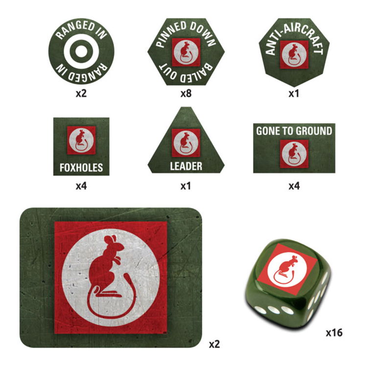 Flames of War Flames of War: Gaming set: British 7th Armoured