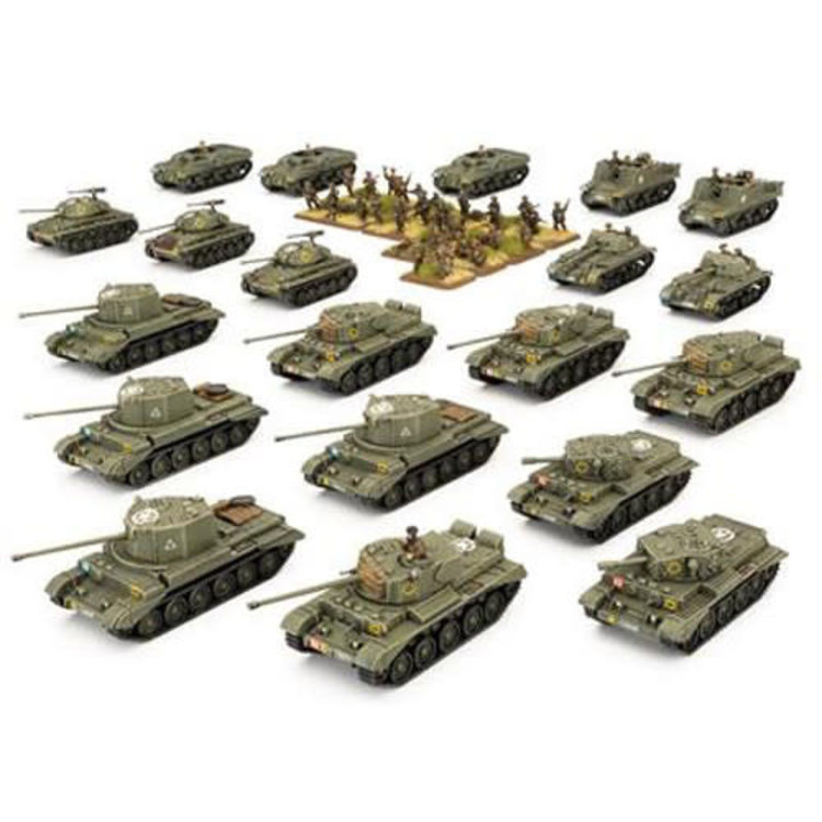 Flames of War Flames of War: British Starter Force Comet Armoured Squadron Late War