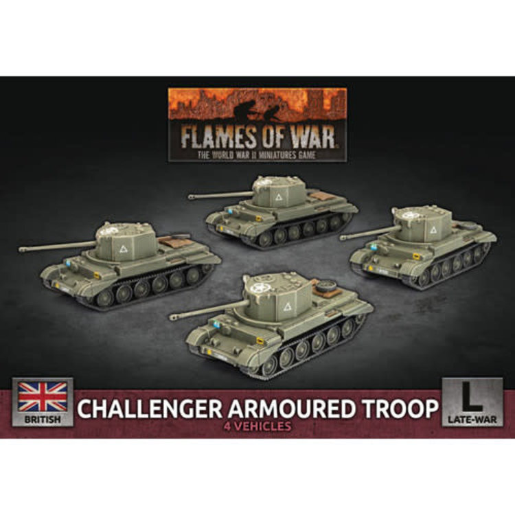 Flames of War Flames of War: Challenger Armoured Troop British