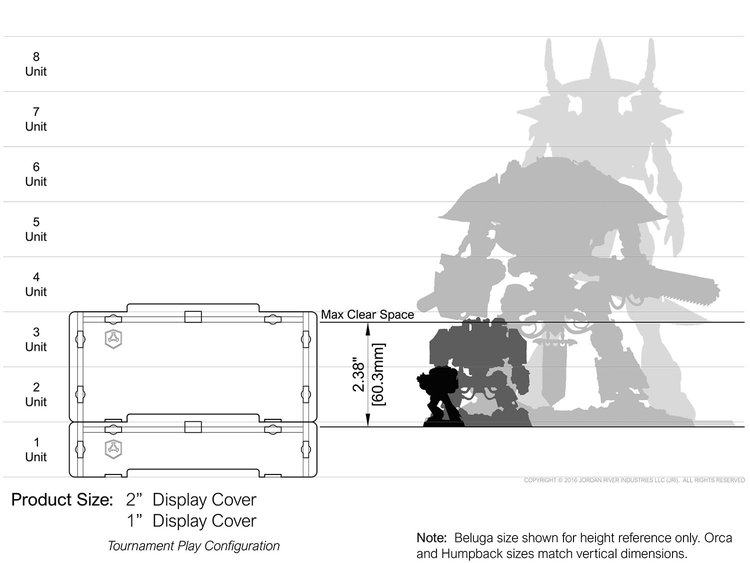 JRI Crystal Fortress Case: Orcha 2”