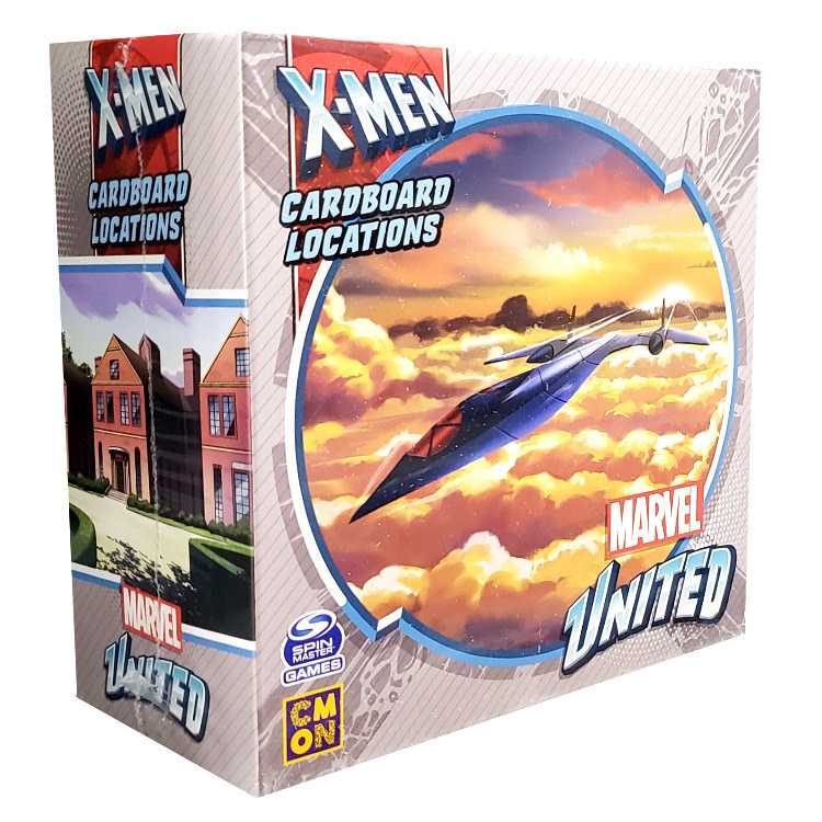 Marvel United X-Men: Cardboard Locations