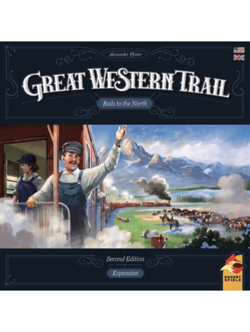 Eggertspiele Great Western Trail: Rails to the North expansion