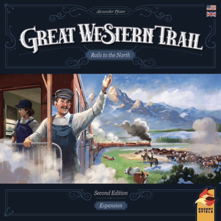 Eggertspiele Great Western Trail: Rails to the North expansion