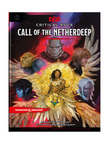 Green Ronin Publishing D&D RPG Book: Critical Role- Call of the Netherdeep