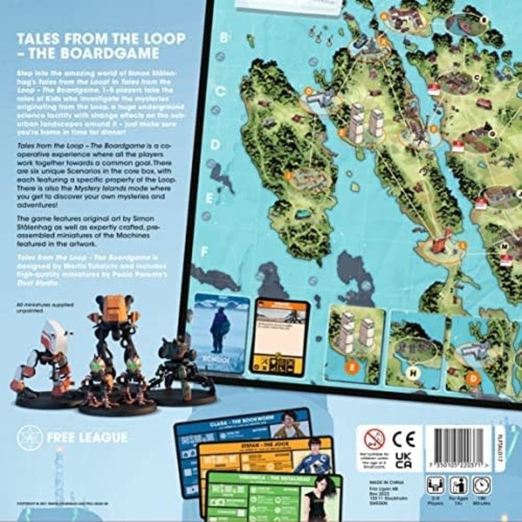 Free League Tales from the Loop The boardgame