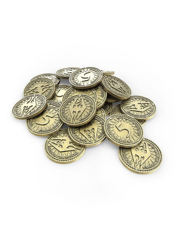 Modiphius Skyrim The Adventure Games: Metal septim (coins)