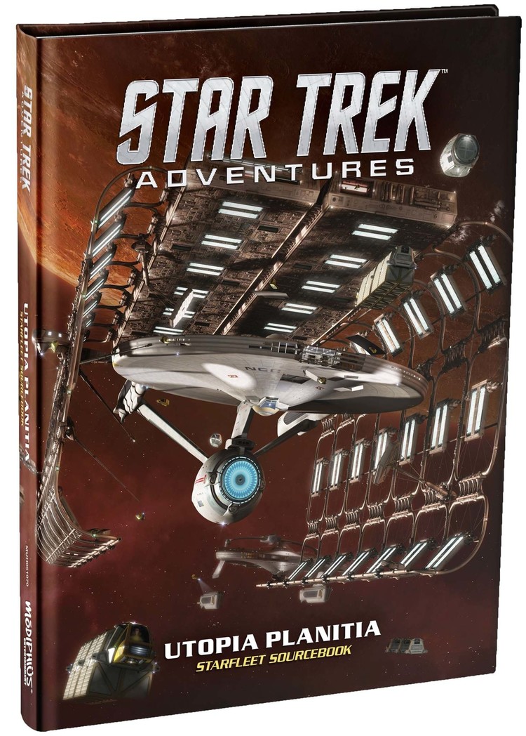 Modiphius Star Trek Adventures RPG: Utopia Planitia Starfleet Sourcebook