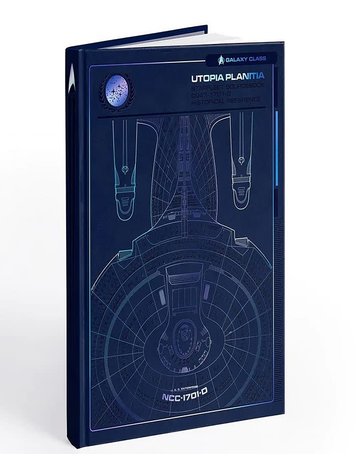 Modiphius Star Trek Adv RPG: Galaxy Class Utopia Planitia Starfleet Sourcebook Historical Ref Collector ed