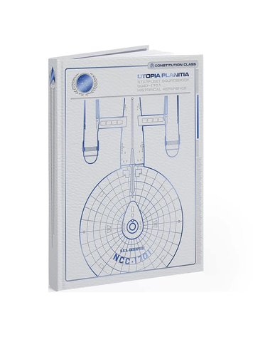 Modiphius Star Trek Adv RPG: Constitution Class Utopia Planitia Starfleet Sourcebook Collector ed Historical Reference