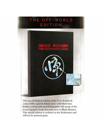 Free League Blade Runner the RPG: Core rules Kickstarter Deluxe edition