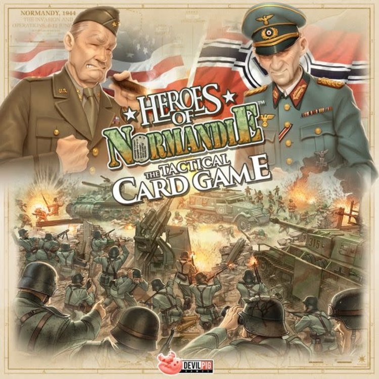Devil Pig Games Heroes of Normandie the Tactical Card Game
