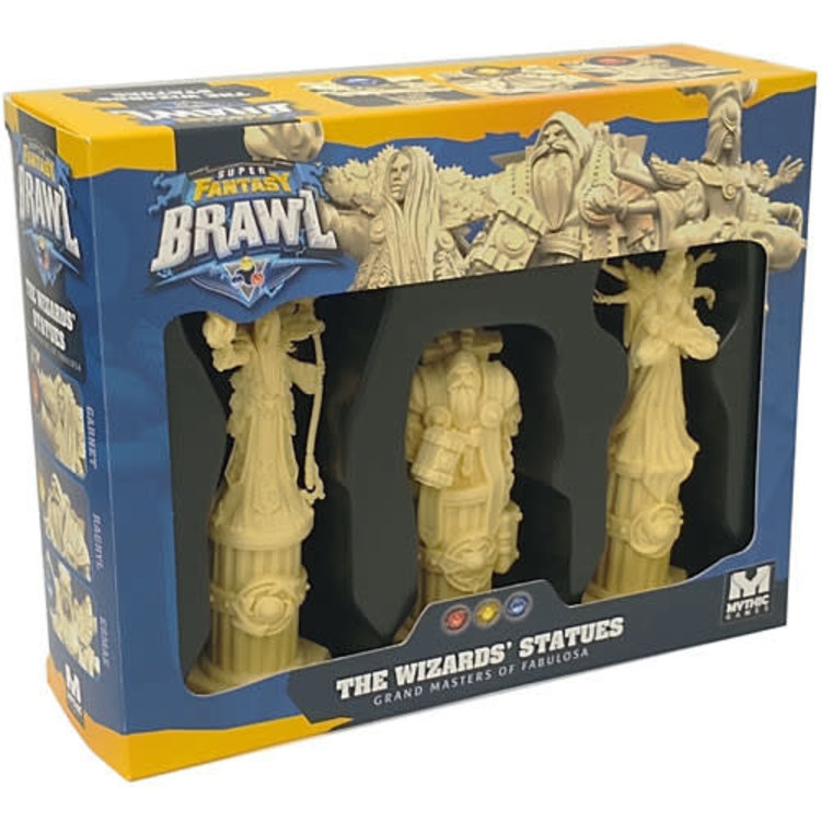 Mythic Games Super Fantasy Brawl: The Wizard's Statues