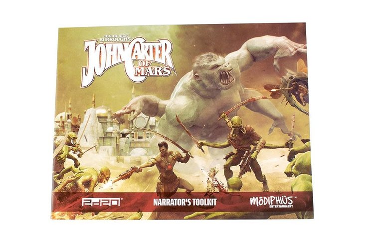 Modiphius John Carter of Mars: Narrator’s Toolkit