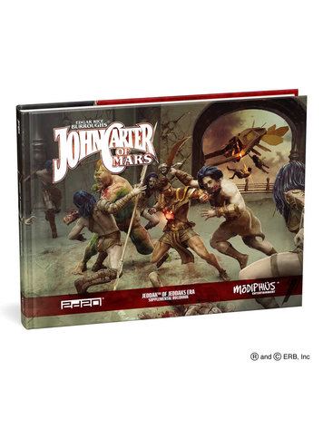 Modiphius John Carter of Mars: Jeddak of Jeddaks Era, Supplemental rulebook