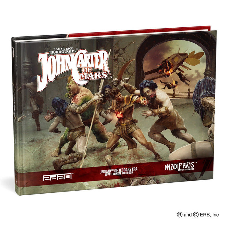 Modiphius John Carter of Mars: Jeddak of Jeddaks Era, Supplemental rulebook