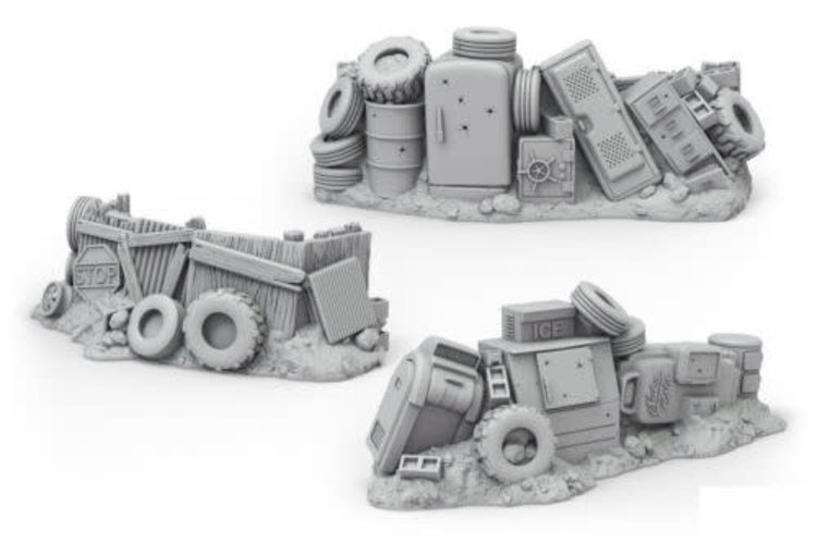 Modiphius Fallout Wasteland Warfare: Junk Barricades