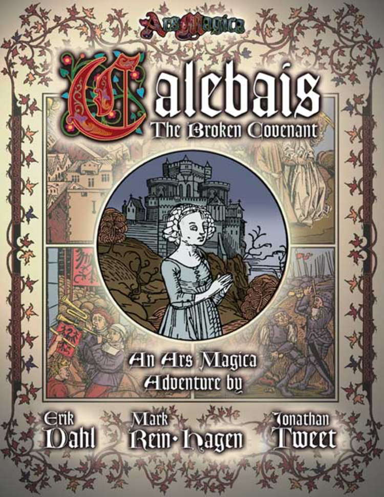 Atlas games Ars Magica RPG: Calebais the Broken Covenant