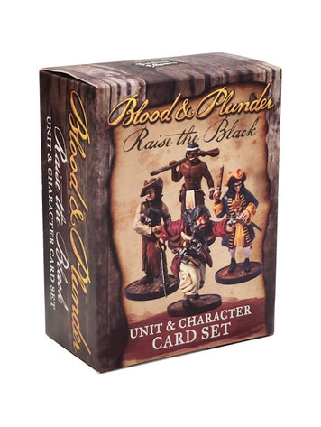Firelock Games Blood & Plunder: Raise the Black Unit & Character Card Set