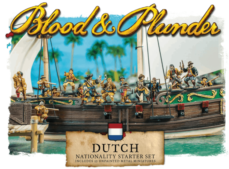 Firelock Games Blood & Plunder: Dutch Nationality Starter Set
