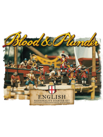 Firelock Games Blood & Plunder: English Nationality Starter Set