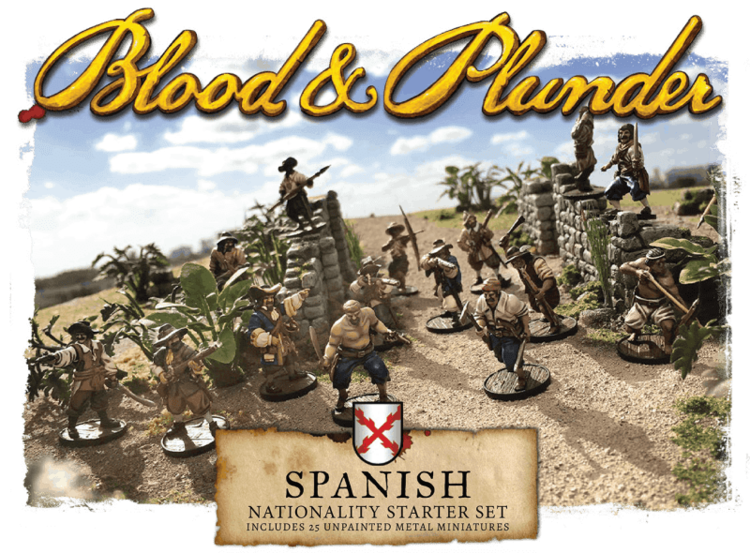 Firelock Games Blood & Plunder: Spanish Nationality Starter Set