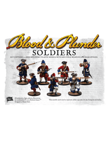 Firelock Games Blood & Plunder: Soldiers
