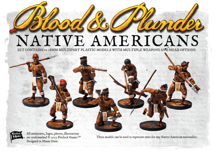 Firelock Games Blood & Plunder: Native Americans