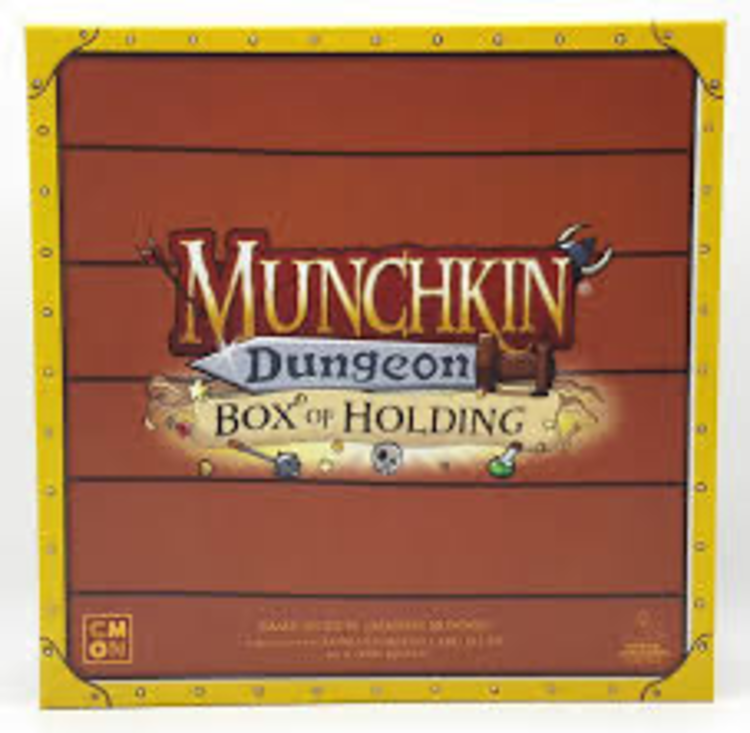 CMON Munchkin Dungeon: Box of Holding Kickstarter Extras