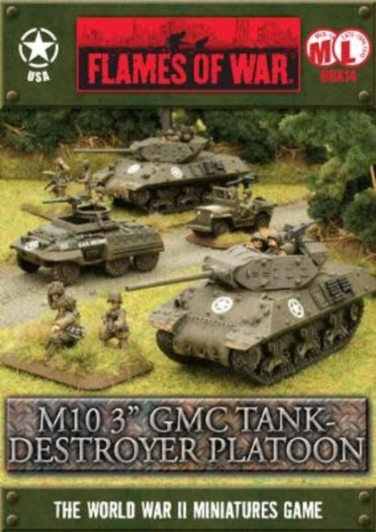 Flames of War Flames of War: M10 Tank Destroyer Platoon