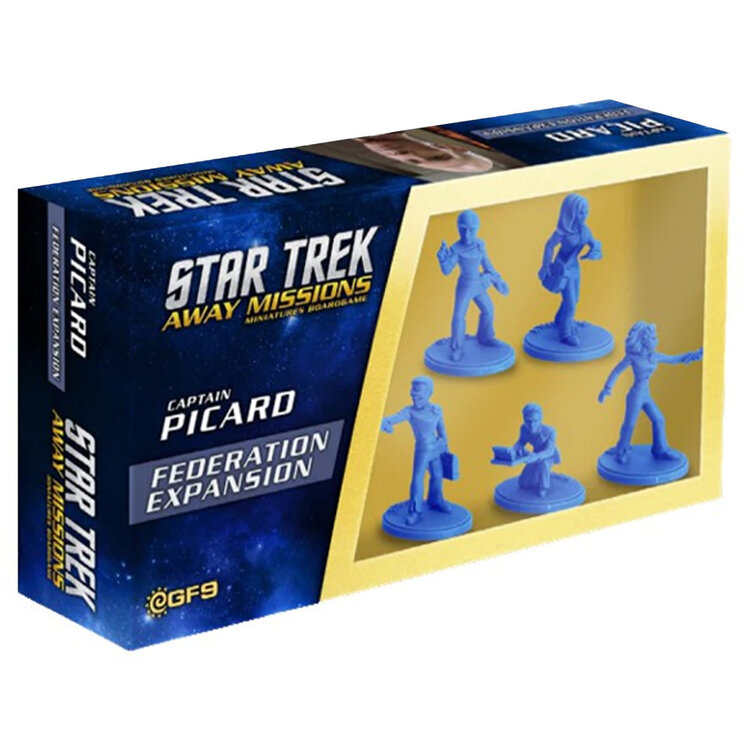 Gale Force Nine Star Trek Away Missions: Captain Picard Federation Expansion