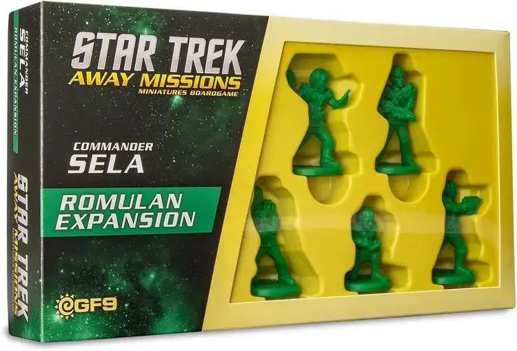 Gale Force Nine Star Trek Away Missions: Commander Sela Romulan Expansion