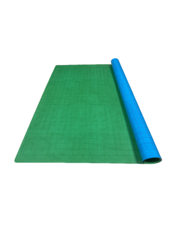 Chessex Megamat 1” Squares Blue/Green