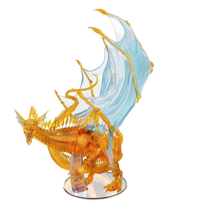 wizkids D&D Icons of the Realm Miniature: Adult Topaz Dragon