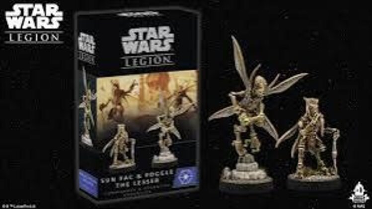 Atomic Mass Games Star Wars Legion: Sun Fac & Poggle The Lesser exp