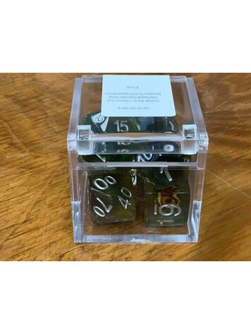 Critical Hit Collectibles 7  dice set Demon Eye
