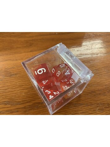 Critical Hit Collectibles 7 dice set: Orange/Yellow Special Polyhedral