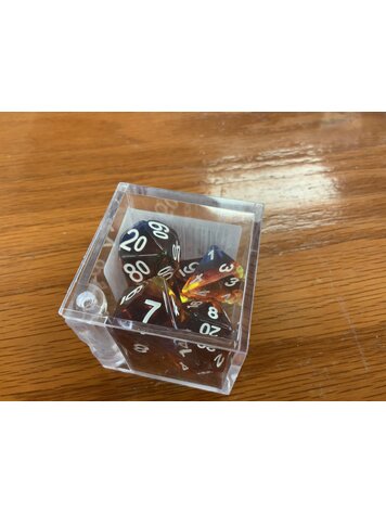 Critical Hit Collectibles 7 dice set: Burn Aurora Polyhedral