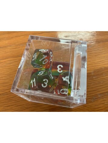 Critical Hit Collectibles 7 dice set: Stop Light Aurora Polyhedral