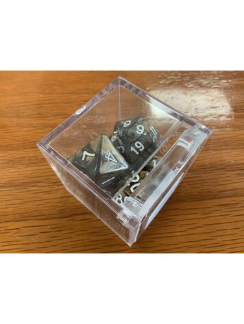 Critical Hit Collectibles 7 dice set: Gold Silver Fusion Polyhedral