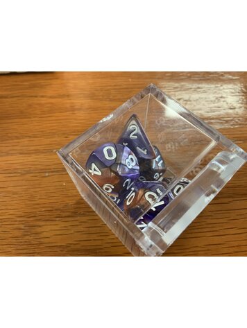 Critical Hit Collectibles 7 dice set: Copper Purple Fusion Polyhedral