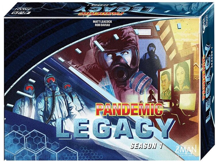 Zman Pandemic Legacy Season 1 - Blue