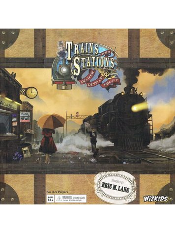 Wizards of the Coast Trains and Stations Strategy Game