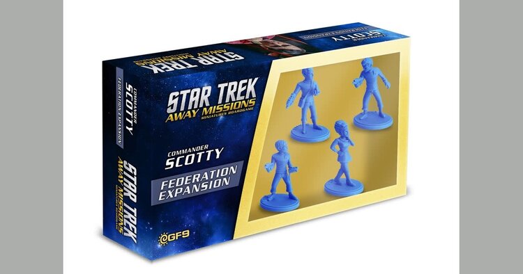 Gale Force Nine Star Trek Away Missions: Commander Scotty Federation Expansion