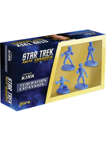 Gale Force Nine Star Trek Away Missions: Captain Kirk Federation Expansion