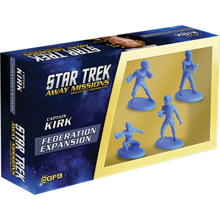 Gale Force Nine Star Trek Away Missions: Captain Kirk Federation Expansion