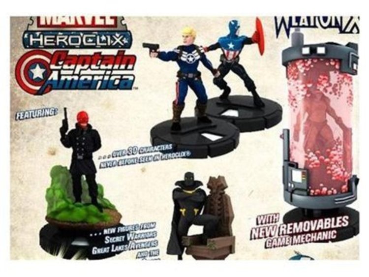 Wizards of the Coast Heroclix Marvel: Captain America Booster box