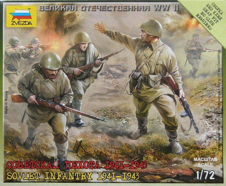 Soviet Infantry 1941-1943 1/72 scale