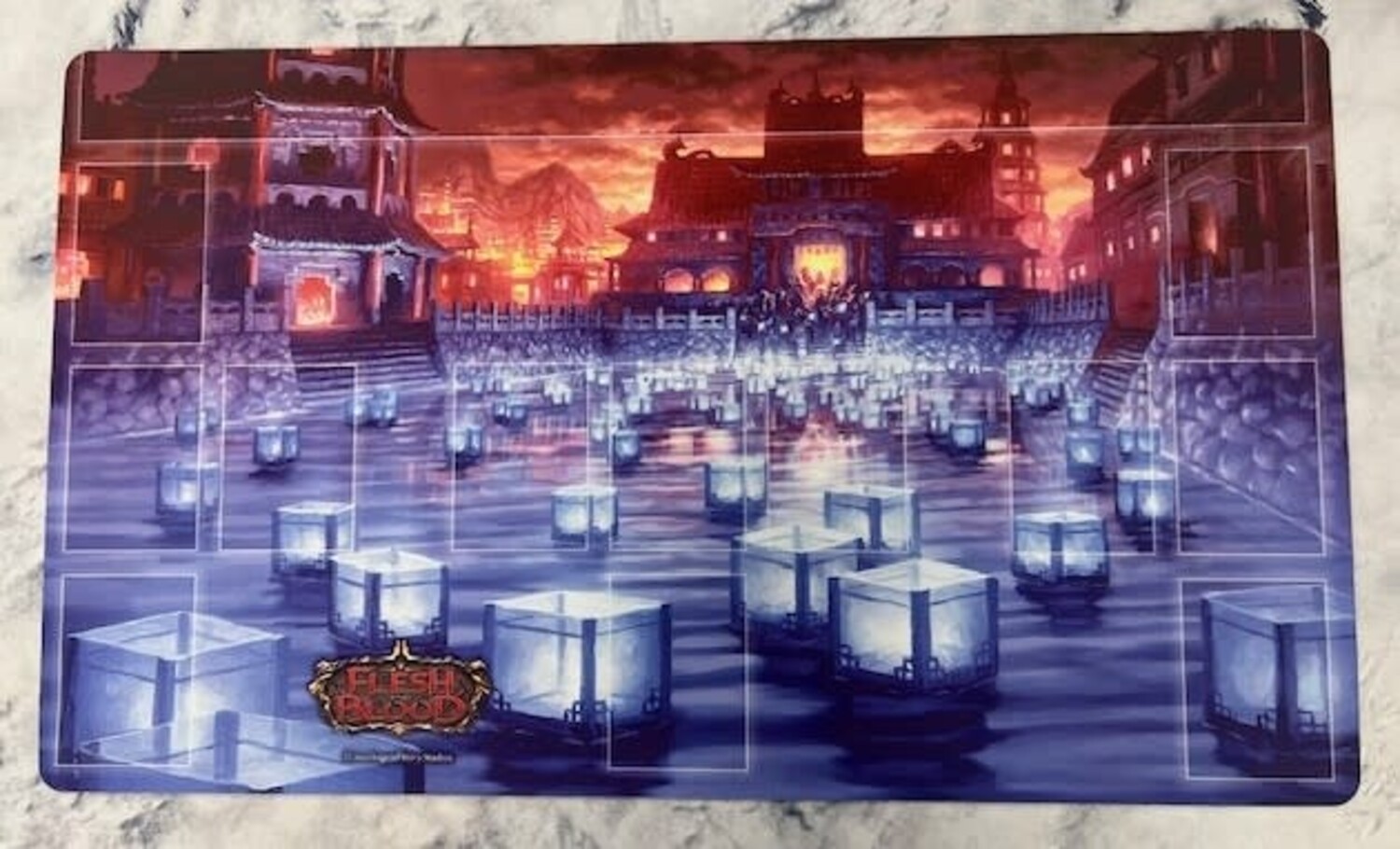 Flesh & Blood: playmat 23.5x14 (5) - Family Time Games