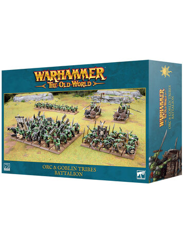 Warhammer Old World: Orc & Goblin Tribes Battalion