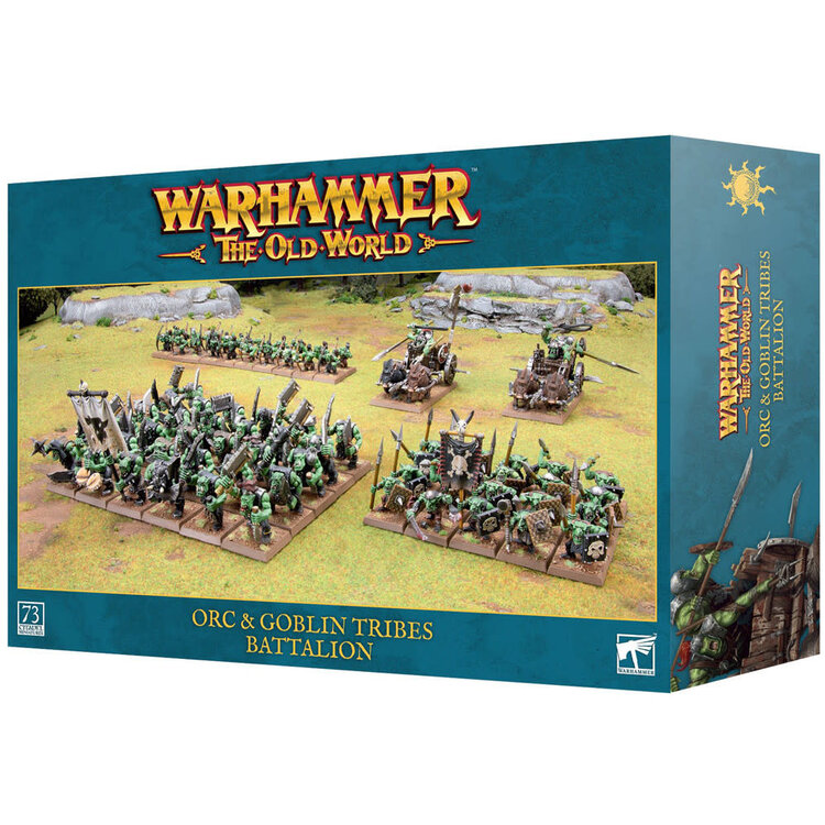 Warhammer Old World: Orc & Goblin Tribes Battalion